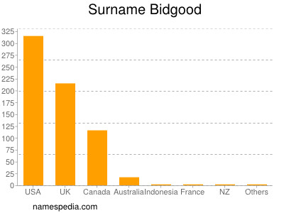 Surname Bidgood