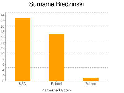 Surname Biedzinski