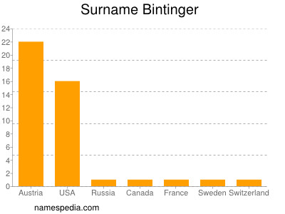 Surname Bintinger