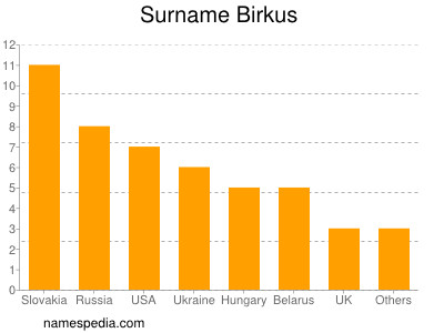 Surname Birkus