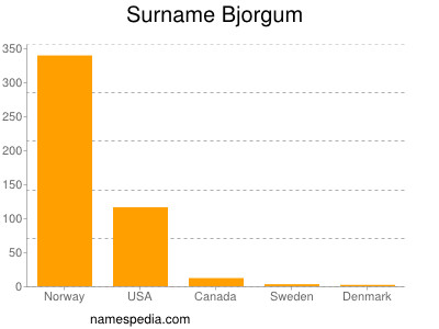 Surname Bjorgum