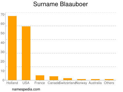 Surname Blaauboer