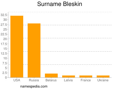 Surname Bleskin