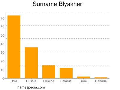 Surname Blyakher