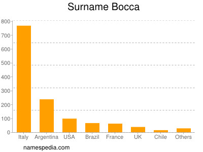 Surname Bocca