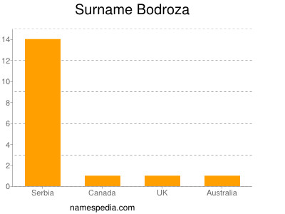 Surname Bodroza