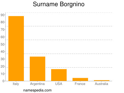 Surname Borgnino