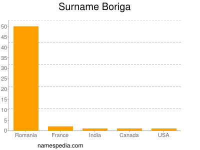 Surname Boriga