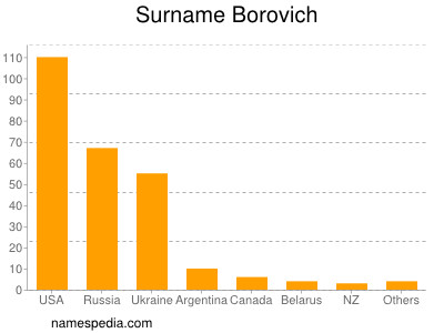 Surname Borovich