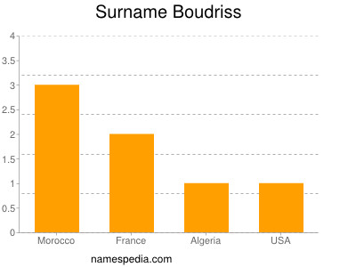 Surname Boudriss
