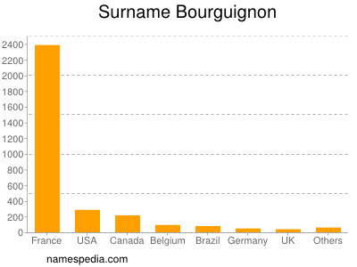 Surname Bourguignon