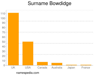 Surname Bowdidge