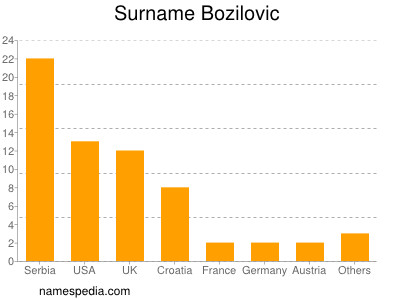 Surname Bozilovic