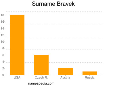 Surname Bravek
