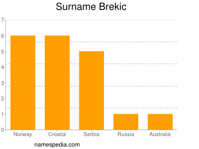 Surname Brekic