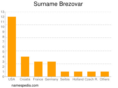 Surname Brezovar