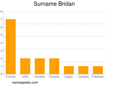 Surname Bridan