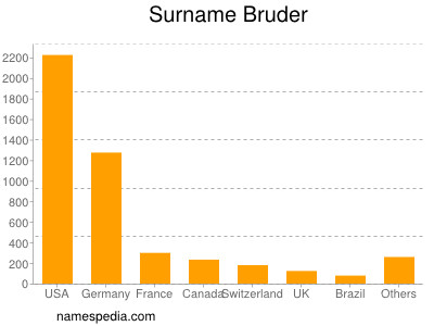 Surname Bruder