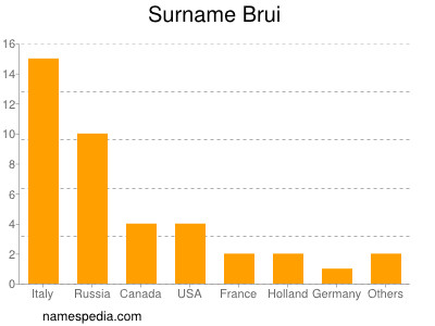 Surname Brui