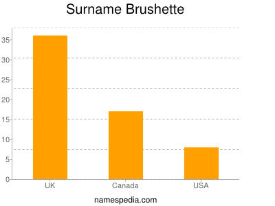 Surname Brushette