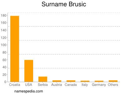 Surname Brusic