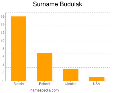 Surname Budulak