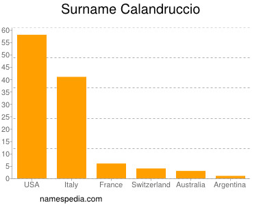 Surname Calandruccio