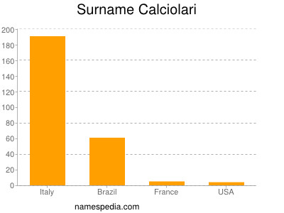 Surname Calciolari