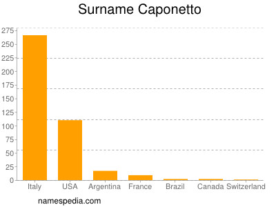 Surname Caponetto