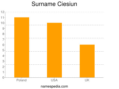 Surname Ciesiun