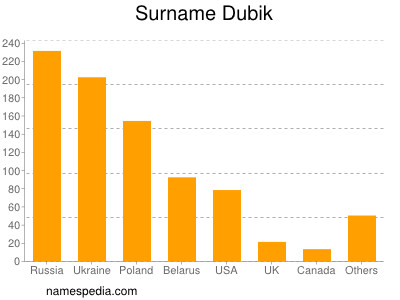 Surname Dubik