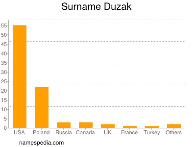 Surname Duzak