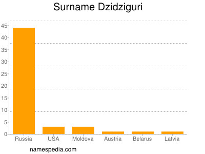 Surname Dzidziguri
