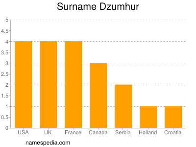 Surname Dzumhur