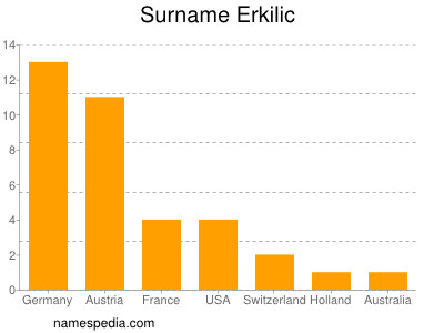 Surname Erkilic