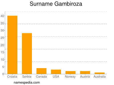 Surname Gambiroza