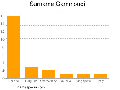 Surname Gammoudi