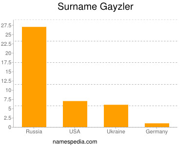 Surname Gayzler