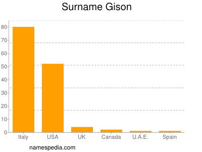 Surname Gison