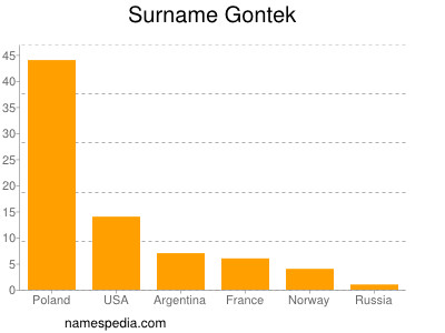 Surname Gontek