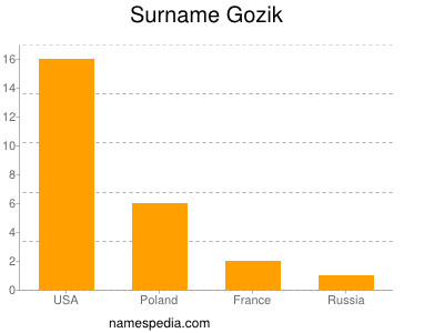 Surname Gozik