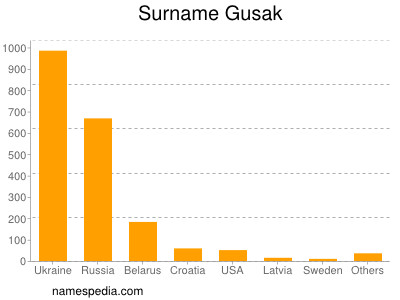 Surname Gusak