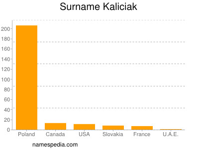 Surname Kaliciak