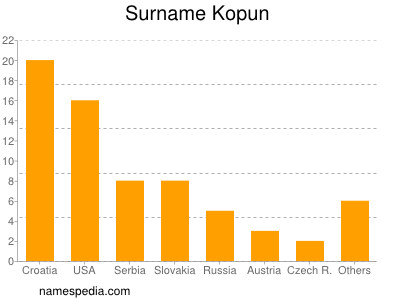 Surname Kopun