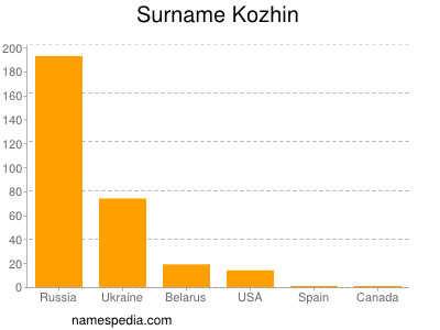 Surname Kozhin