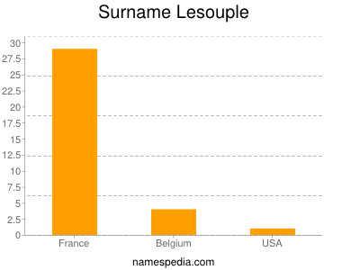 Surname Lesouple