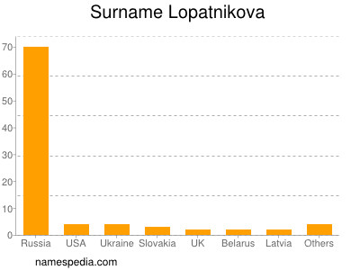 Surname Lopatnikova