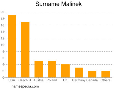 Surname Malinek