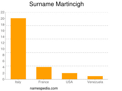 Surname Martincigh