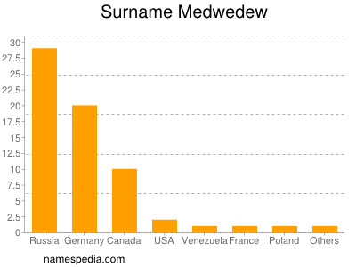Surname Medwedew